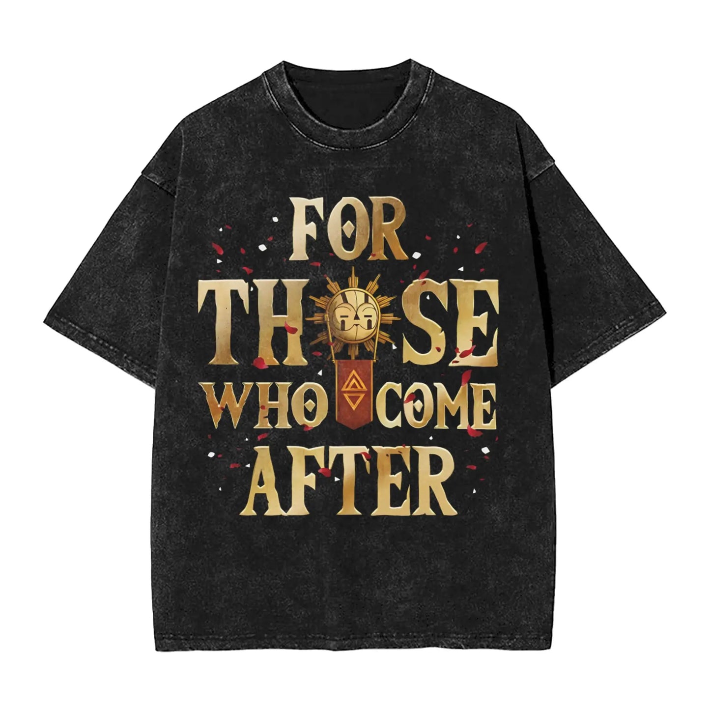 Washed T Shirts Game Fantasy Clair Obscur Expedition 33 Hip Hop Vintage T-Shirts Harajuku Short Sleeve Printed Tops Tees for Men