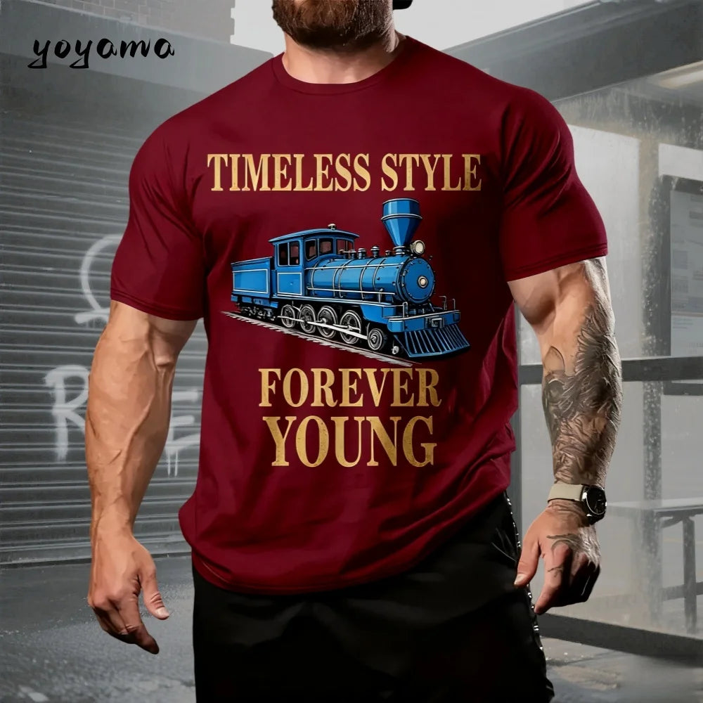 T-Shirts Classic Car Graphic 3D Print T-Shirt Summer Men O-Neck Men Short Sleeve Tee Outdoor Casual T-Shirt Fashion Men Clothing