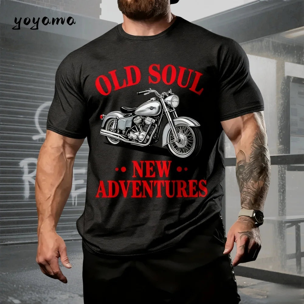 T-Shirts Classic Car Graphic 3D Print T-Shirt Summer Men O-Neck Men Short Sleeve Tee Outdoor Casual T-Shirt Fashion Men Clothing